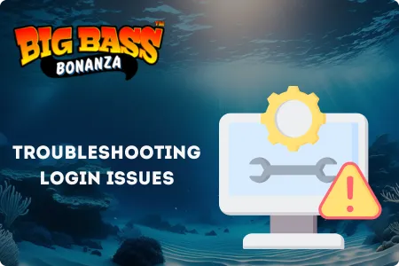 Troubleshooting login errors in Big Bass Bonanza